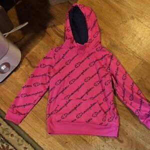 Champion Logo Hoodie Size 7/8
